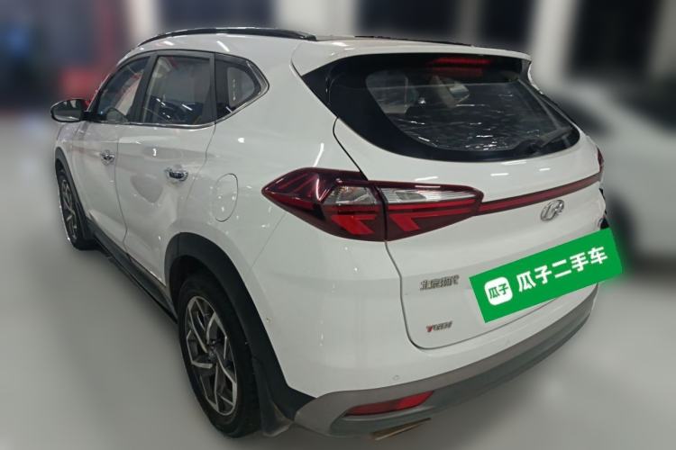 Used Hyundai Tucson 2019 280TGDi Dual-Clutch Two-Wheel Drive Fashion Edition China V Standard Rear Left 45 Deg