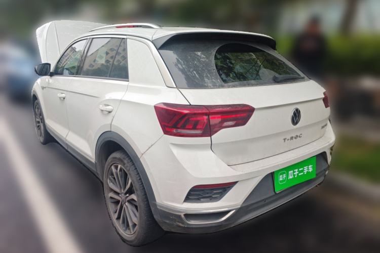 Used Volkswagen T-ROC 2022 280TSI DSG Two-Wheel Drive Comfort PLUS Rear Left 45 Deg