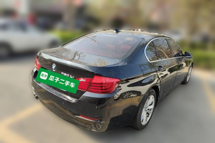 Used BMW 5 Series 2014 520Li Elegant Model Rear Right 45 Deg