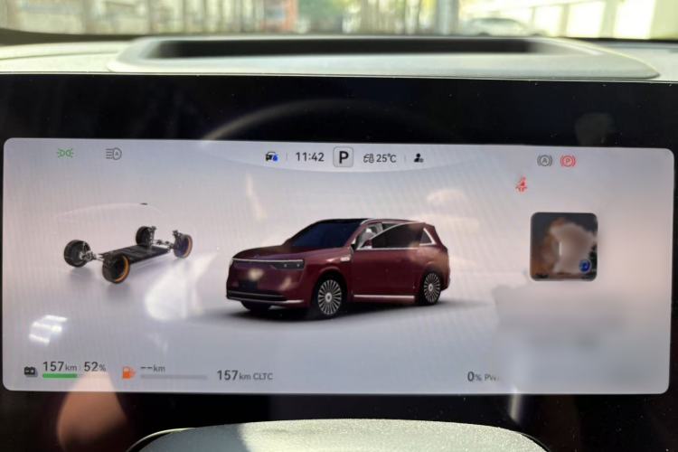 Used Hima AITO M8 2025 Extended-Range Ultra Version 53.4 kWh 5-Seater Edition