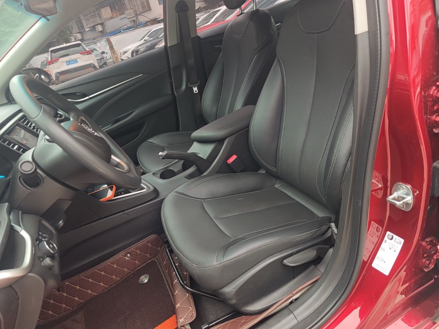 Avant de la voiture