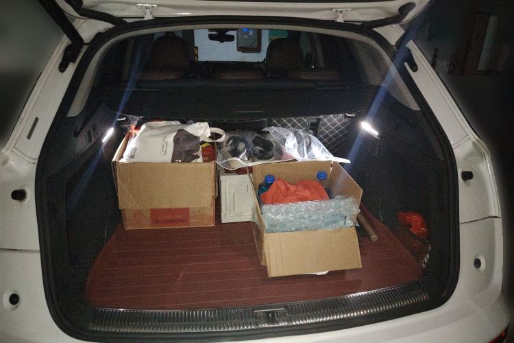 Used Audi Q5L 2018 45 TFSI Prestige Fashion Edition China VI Emission Standard Trunk