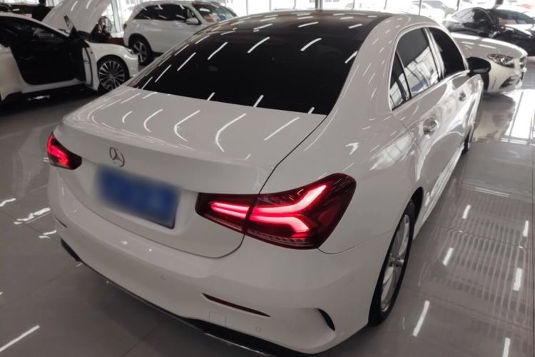 Used Mercedes-Benz A-Class 2020 Restyled A 200 L Sport Sedan Dynamic Version Rear Right 45 Deg