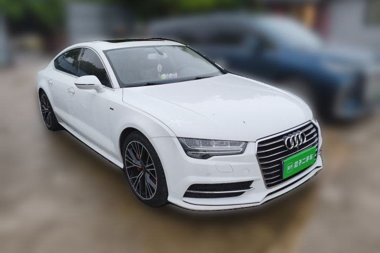 Used Audi A7 2018 40 TFSI Ambition Edition Front Right 45 Deg
