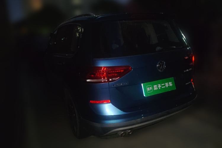 Used Volkswagen Touran 2018 Volkswagen Touran L 280TSI DSG Boundary Edition 6-Seater China VI Standard Rear Left 45 Deg