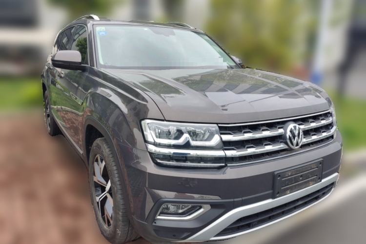 Used Volkswagen Teramont 2017 380TSI Four-Wheel Drive Luxury Edition Front Right 45 Deg