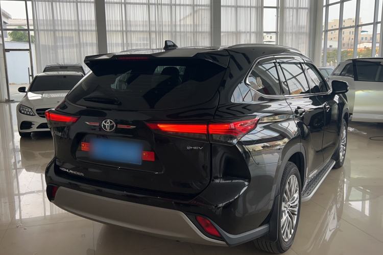 Used Toyota Highlander 2024 2.5L Smart Electric Hybrid Dual-Motor Two-Wheel Drive Luxury Version 7 Seats

