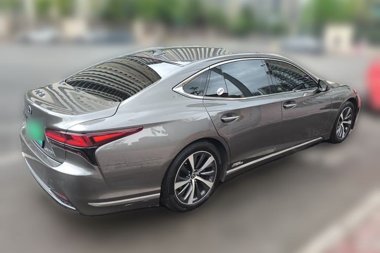 Used Lexus LS 2021 500h Excellence Edition Rear Right 45 Deg