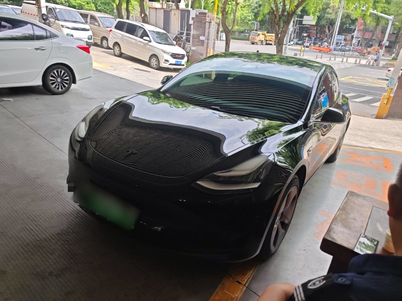 Under Front Bumper