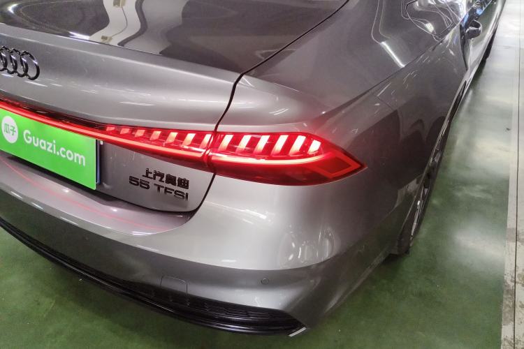 Used Audi A7L 2022 55 TFSI quattro S-line Zhiyuan Edition Obsidian Black Package