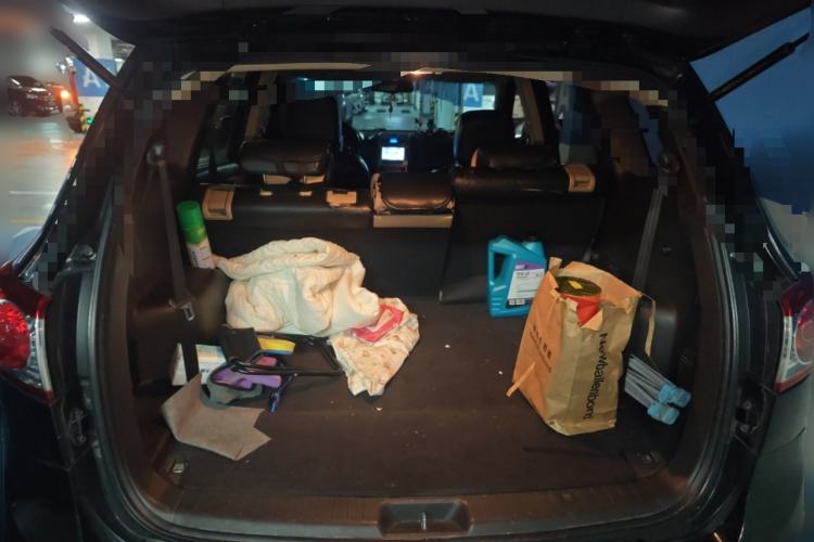 Used Hyundai Santa Fe Classic 2012 2.4 Comfort Edition 7-Seater Four-Wheel Drive Trunk