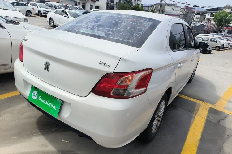 Used Peugeot 301 2014 1.6L Manual Comfort Edition Rear Right 45 Deg