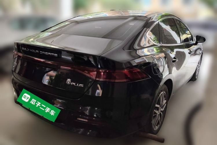 Used BYD Qin PLUS 2024 Honor Edition EV 510KM Beyond Model Rear Right 45 Deg