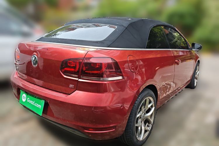 Used Volkswagen Golf 2012 1.4TSI Luxury Convertible Edition Rear Right 45 Deg