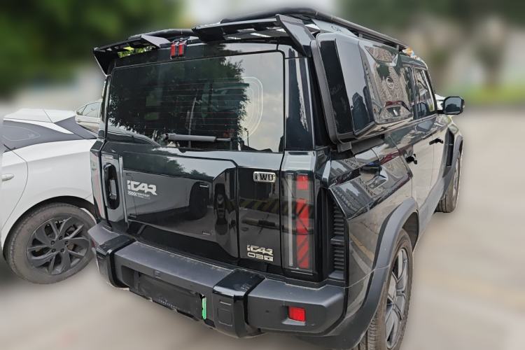 Used iCAR 03T 2024 501km Four-wheel Drive Long-Range Version Rear Right 45 Deg