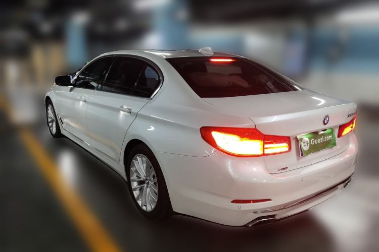 Used BMW 5 Series 2019 530Li xDrive Luxury Package Rear Left 45 Deg