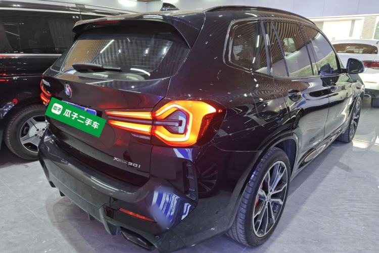 Used BMW X3 2023 xDrive30i Leading Model M Night Edition Package Rear Right 45 Deg