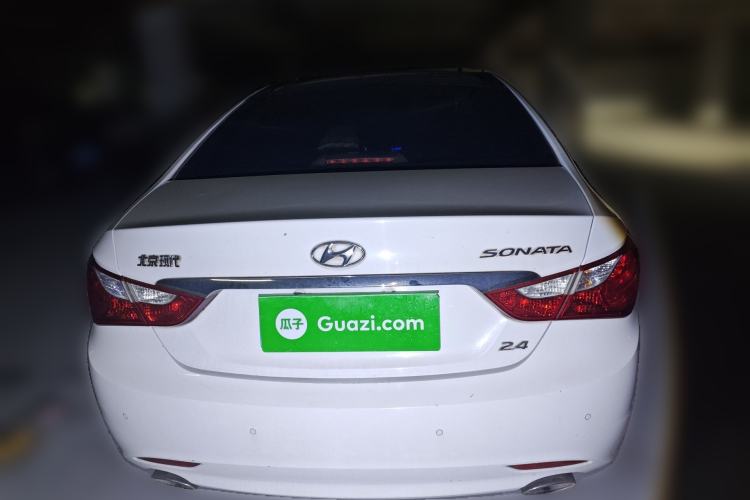 Used Hyundai Sonata 2013 2.4L Automatic Leading Edition China IV Standard Rear