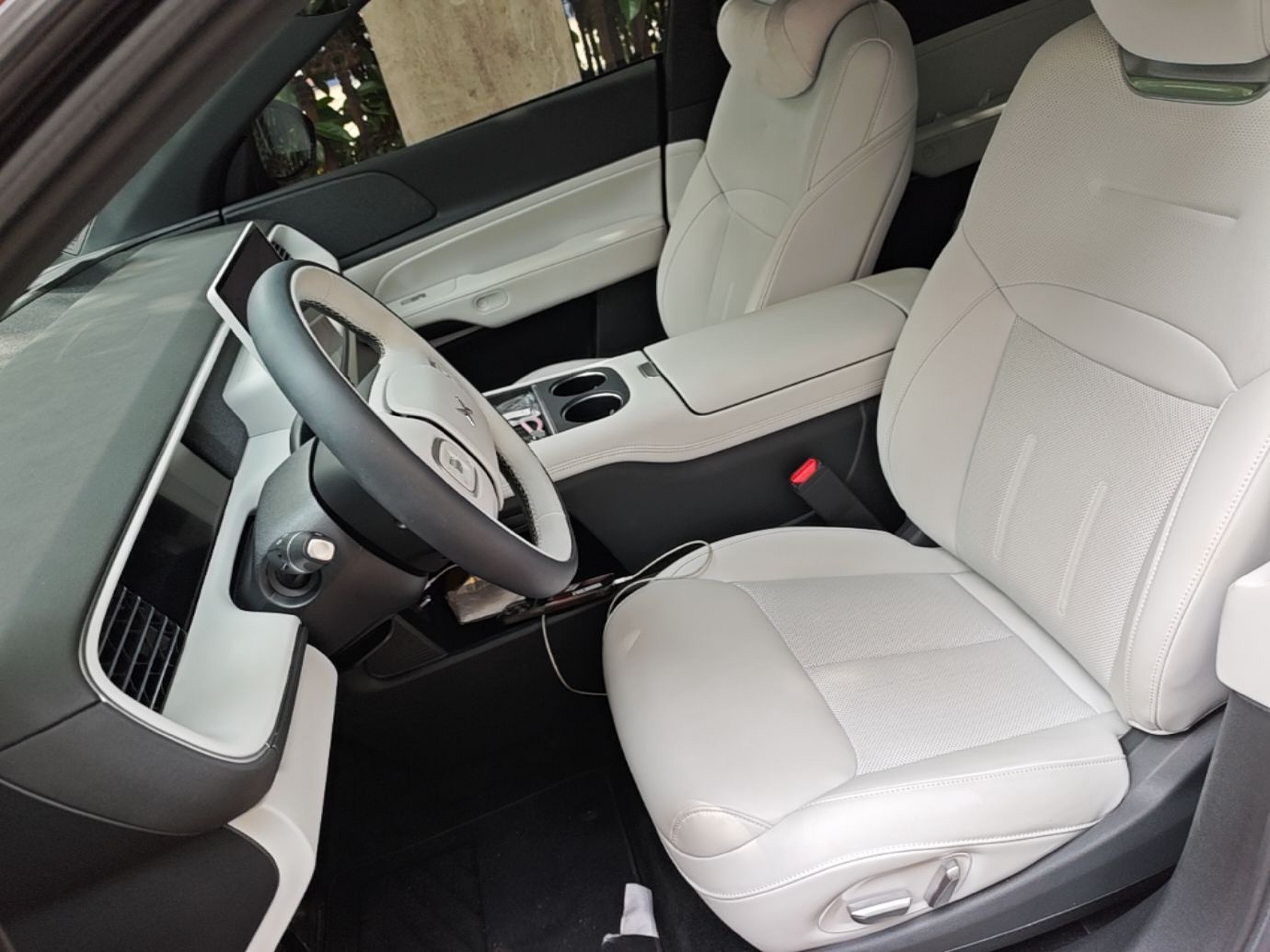 Avant de la voiture