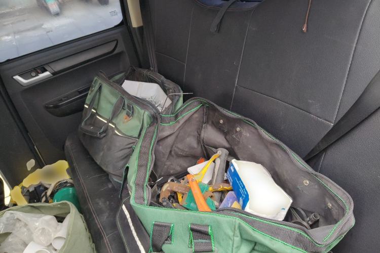 Used CHANGAN KAICHENG Shenqi F30 2021 1.5L Entrepreneur Edition Standard Version Double Cab Short Wheelbase DAM15KL Left Rear Seat