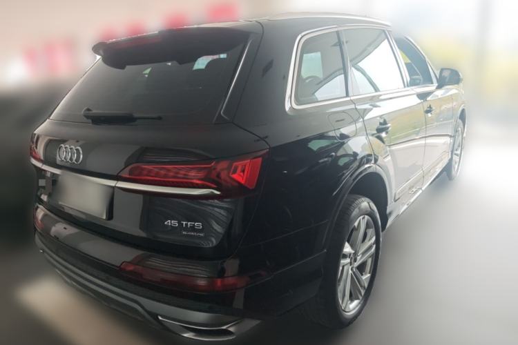 Used Audi Q7 2023 45 TFSI quattro S line Sport model Rear Right 45 Deg