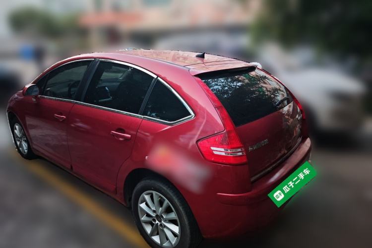 Used Citroen C-Quatre 2011 Hatchback 1.6L Automatic XuanYa Model Rear Left 45 Deg