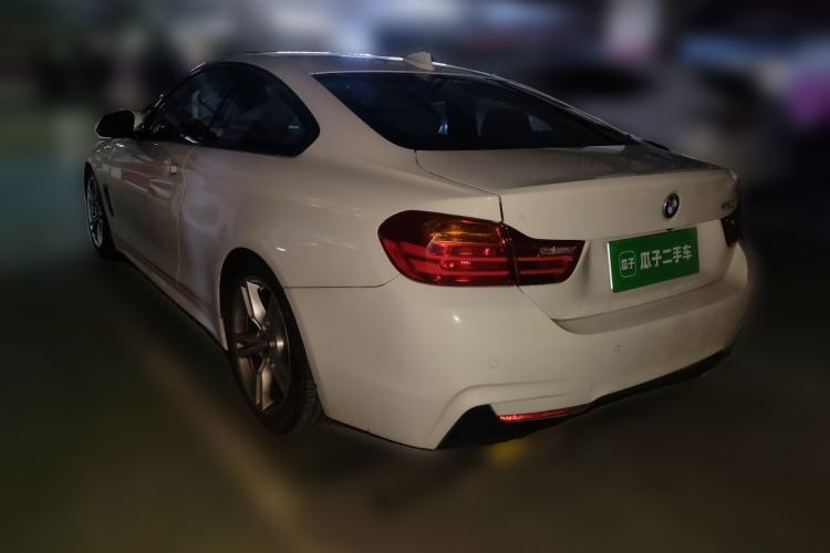 Used BMW 4 Series 2014 420i Design Package Model Rear Left 45 Deg