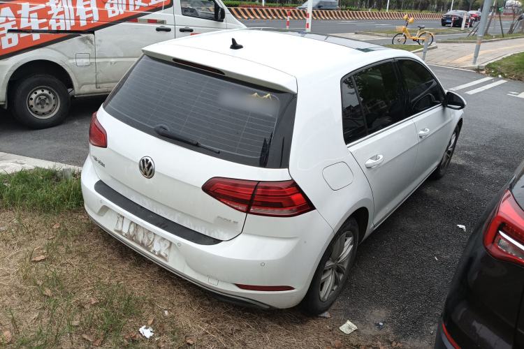 Used Volkswagen Golf 2019 280TSI DSG Comfort Version China VI Standard Rear Right 45 Deg