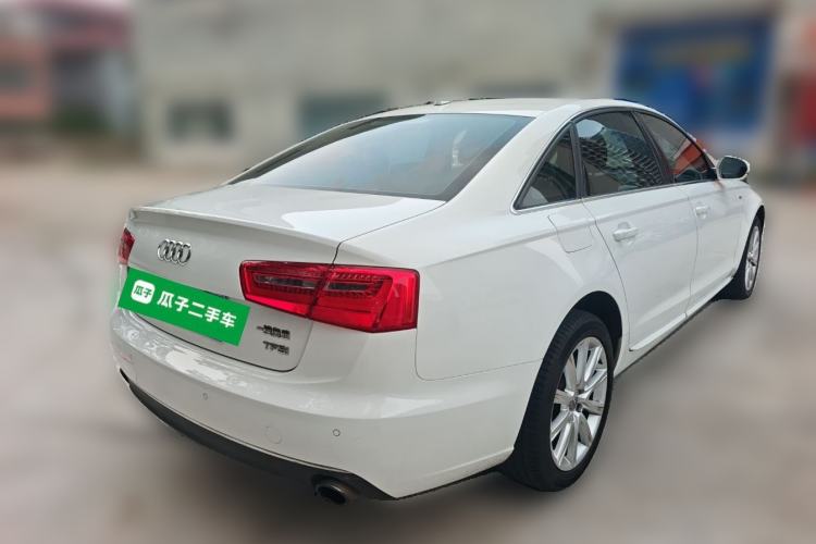 Used Audi A6L 2014 TFSI Standard Model Rear Right 45 Deg