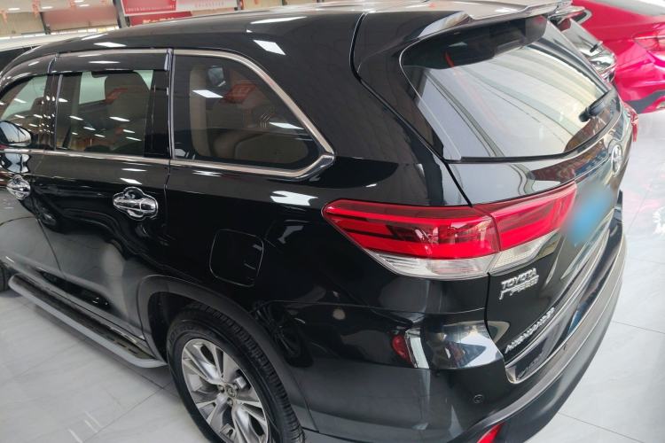 Used Toyota Highlander 2018 2.0T Four-Wheel Drive Elite Edition 7 Seats China VI Standard Rear Left 45 Deg
