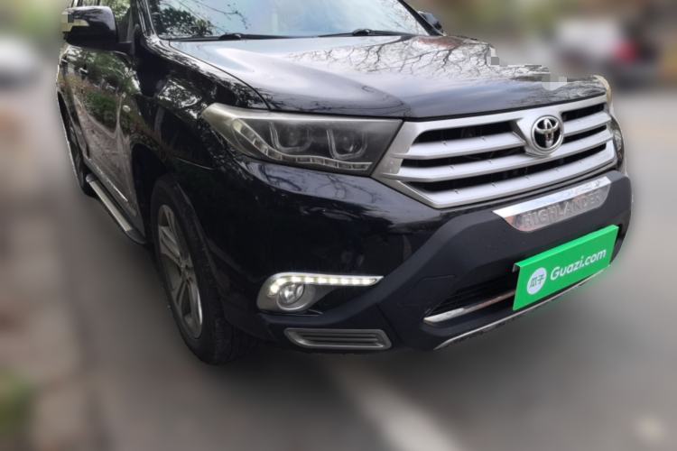 Used Toyota Highlander 2013 2.7L Two-Wheel Drive 7-Seater Zijin Edition Front Right 45 Deg