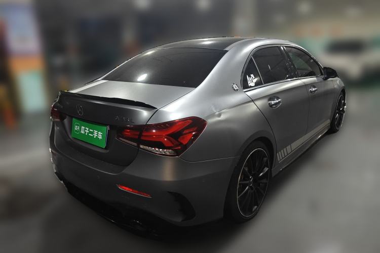 Used Mercedes-Benz A AMG 2022 AMG A 35 L 4MATIC Rear Right 45 Deg