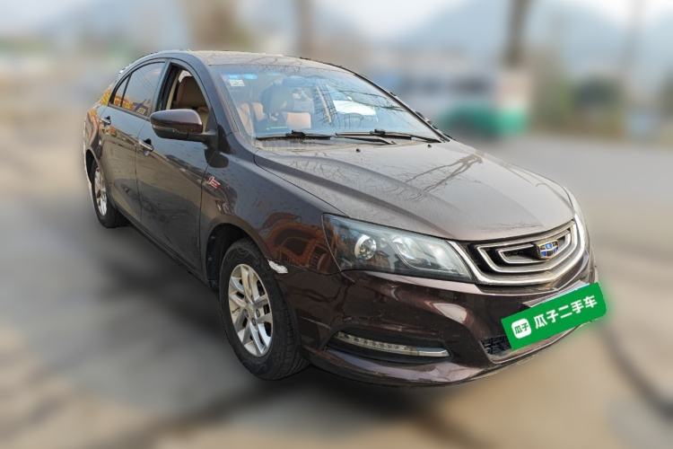 Used Geely Auto Emgrand 2017 Sedan Million Edition 1.5L Manual Luxury Model
