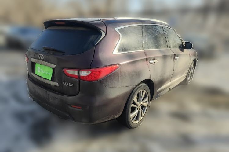 Used Infiniti QX60 2014 3.5L Four-Wheel Drive All-Terrain Version Rear Right 45 Deg