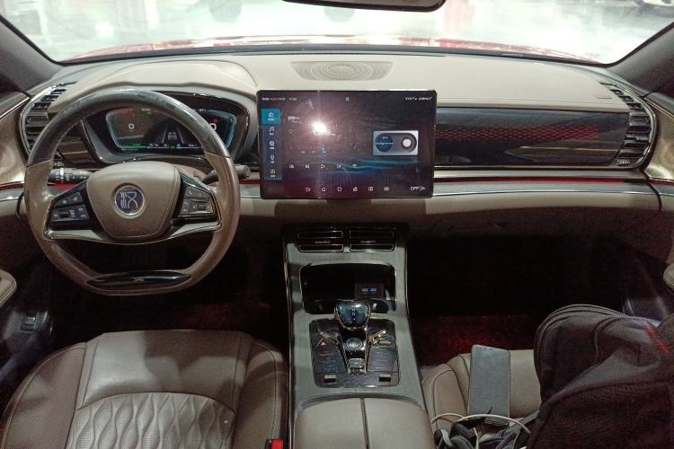 Used BYD Han 2020 DM Four-Wheel Drive Performance Edition Prestige Model Center Console