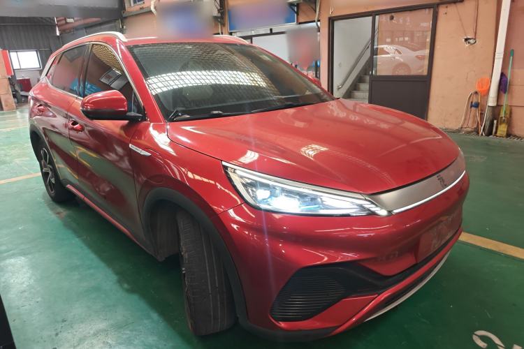 Used BYD Yuan PLUS 2022 430 km Luxury Version Front Right 45 Deg