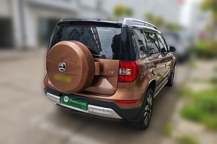 Used Skoda Yeti 2017 TSI280 DSG Prestige Edition Rear Right 45 Deg