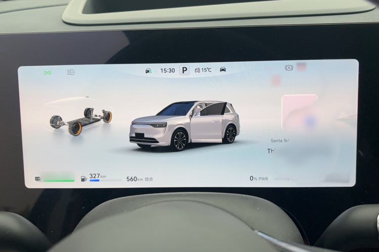 Used Hima AITO M8 2025 Extended-Range Ultra Version 53.4 kWh 5-Seater Edition Instrument Cluster