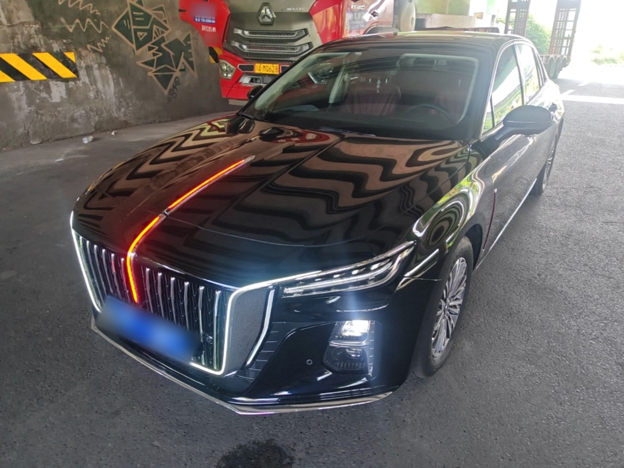 Under Front Bumper