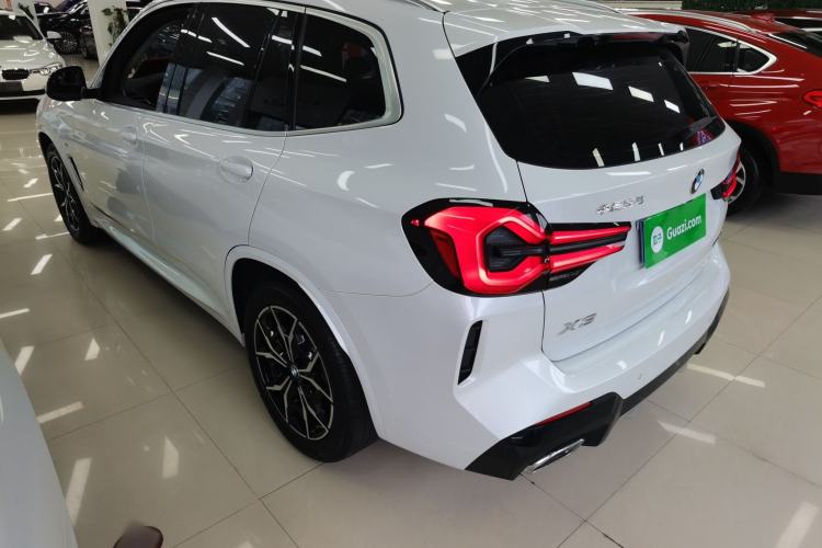 Used BMW X3 2022 Restyled xDrive25i M Sport Package Rear Left 45 Deg