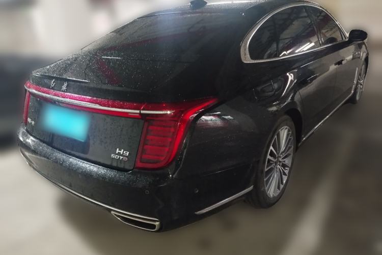 Used Hongqi H9 2020 3.0T Smart Connect Flagship Edition Rear Right 45 Deg