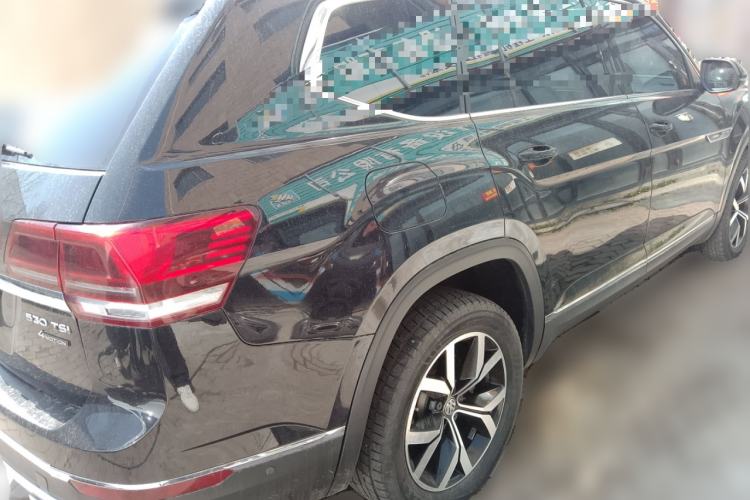 Used Volkswagen Teramont 2017 380TSI Four-Wheel Drive Luxury Edition Rear Right 45 Deg