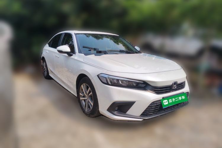 Used Honda Civic 2022 240TURBO CVT Dynamic Edition Front Right 45 Deg