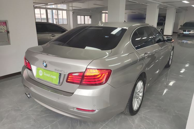Used BMW 5 Series 2014 525Li Luxury Design Package Rear Right 45 Deg