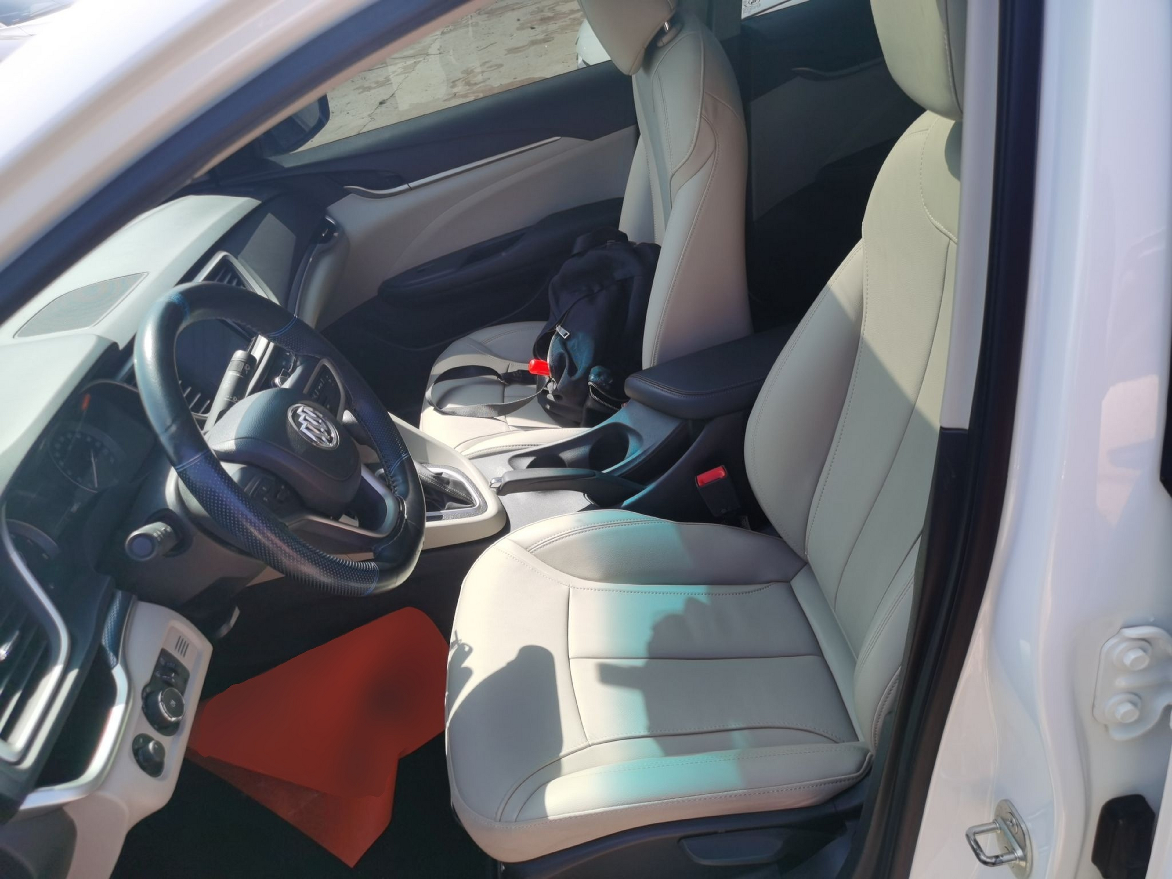 Avant de la voiture