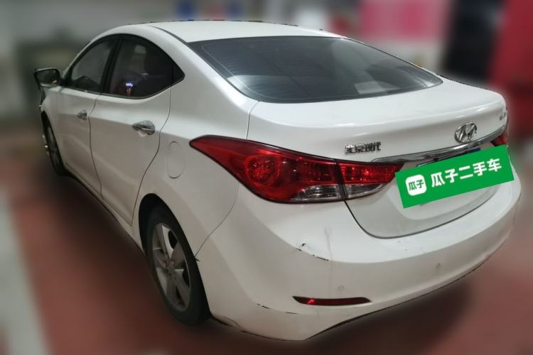 Used Hyundai Elantra (5th Generation / Langdong) 2013 1.6L Automatic Leading Model Rear Left 45 Deg