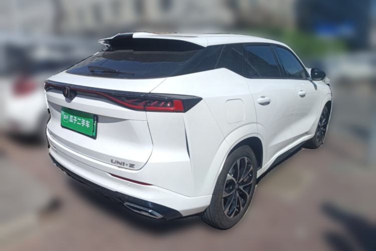 Used CHANGAN UNI-Z New Energy 2024 Blue Whale Smart Electric iDD 125km Beyond Edition Rear Right 45 Deg