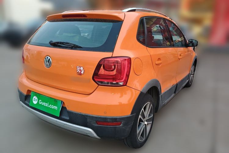 Used Volkswagen Polo 2012 1.6L Cross Polo Automatic Transmission Rear Right 45 Deg