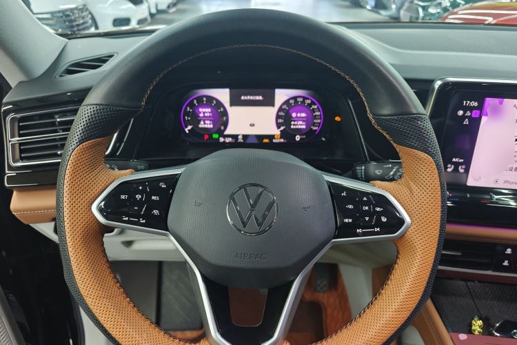 Used Volkswagen Teramont 2023 380TSI Four-Wheel Drive Prestige Flagship Edition Steering Wheel