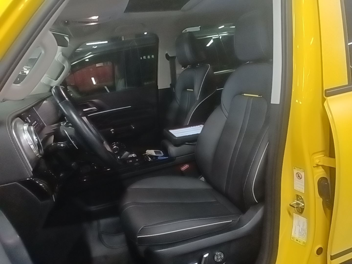 Avant de la voiture